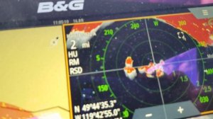 MARPA Target Tracking with the Simrad Halo 20+ Radar