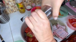 Свиные ребра в скороварке