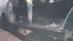 Замена порогов на ВАЗ 2107 своими руками, 4 часть