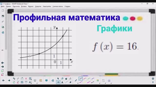 11-16 График функции - Показательная функция - 2 | Профильная математика