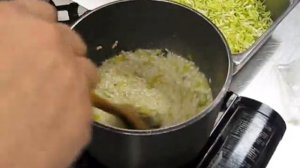 risotto with leeks