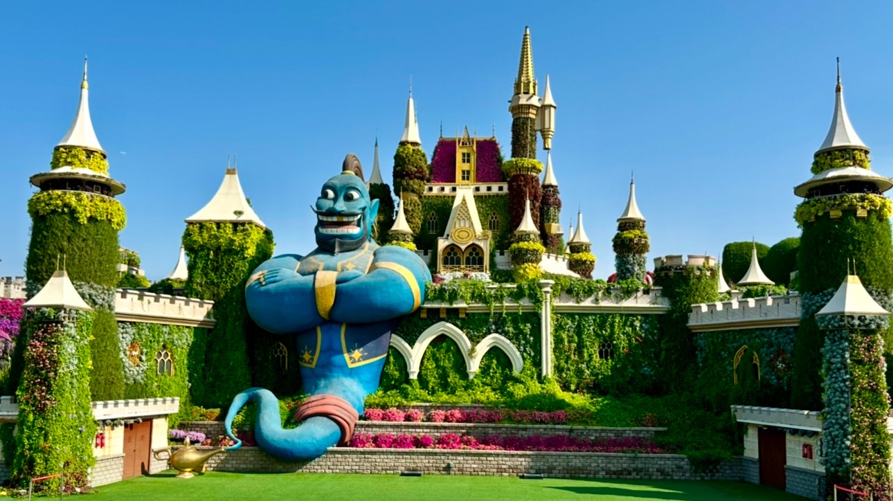 Дубай 🇦🇪 2025 [4К] Цветочный Сад в Дубае, уникальное место, номер один для посещения.