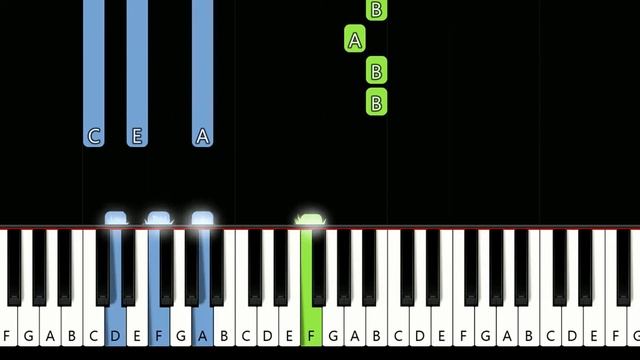 Mr Sandman ~ SYML (piano tutorial) смотреть онлайн