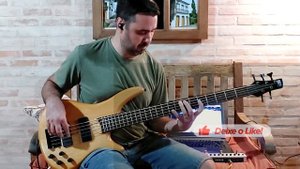 Araketu - Pipoca (Ao Vivo)  [BASS COVER] - Contrabaixo na Axé Music - Carnaval anos 90 - MVave Tank