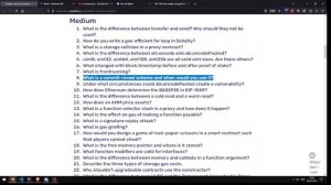 Разбор. Solidity и Ethereum, урок #73 ｜ Собеседование в ! Вопросы средней сложности 2025