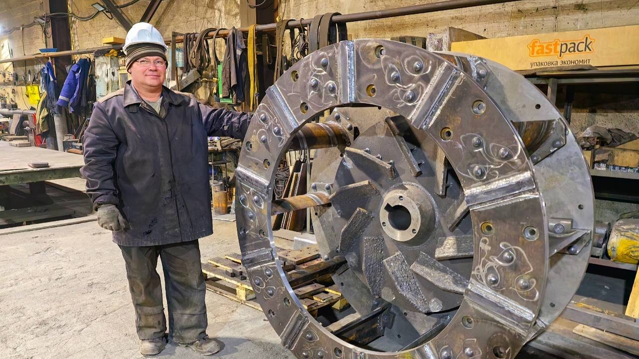 Побывал на Новотроицком заводе нестандартного технологического оборудования