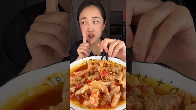 ASMR MUKBANG Spicy Boneless Chicken Feet 매운 뼈없는 닭발 ตีนไก่ไม่มีกระดูกรสเผ็ด #1254