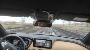 Hyundai Santa Fe 2,2 по бездорожью. Новый Сантик удивил в хорошем смысле.