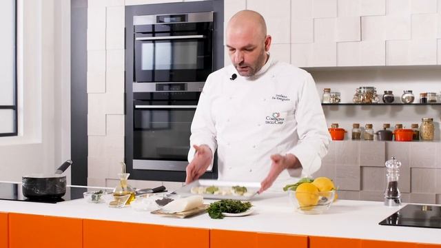 Baccalà freddo alla mediterranea | Ricette da Chef | Stefano De Gregorio | Saporie смотреть онлайн
