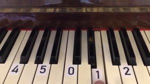 Учим Вальс бостон припев. Легкий вариант. Ссылка на ноты в описании.