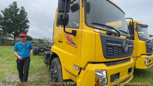 Vị trí số khung và số máy của xe Dongfeng B180 máy Cummins смотреть онлайн