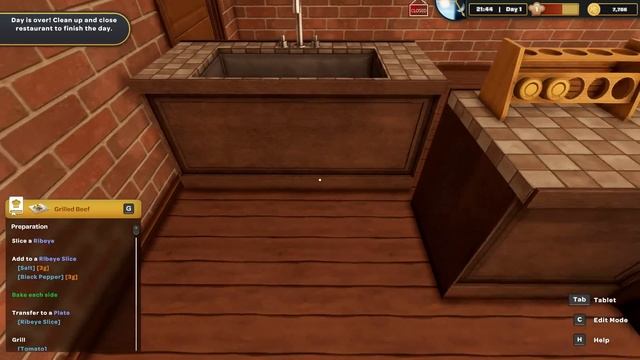 Our Restaurant Running Life Begins ~ Kebab Chefs Restaurant Simulator смотреть онлайн