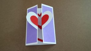 Открытка на 14 февраля или 8 марта! Для Любимой! Маме! Подарок своими руками!