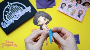 PRINCESS PAPER DOLL WITH WALT DISNEY 💜 БУМАЖНАЯ КУКЛА ПРИНЦЕССА С WALT DISNEY