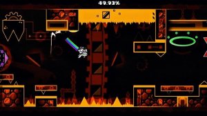 Dinosaur by alkali ( level 2.1 ). geometry dash 2.207 all coins