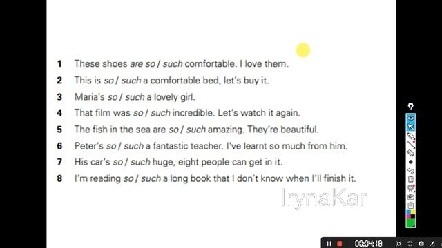 So/Such правила вживання смотреть онлайн