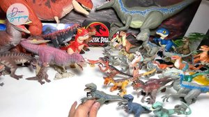 Carnotaurus vs Velociraptor Toys Collection! Jurassic World Camp Cretaceous Dinosaurs