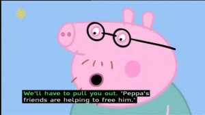 Учим английский язык вместе со свинкой Пеппа 1   The Playground with subtitles