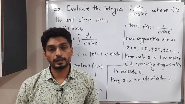 Basic Complex Analysis - Unit 3 - Lecture 23 - Evaluation of Integral using Cauchy's Residue Theore смотреть онлайн