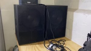 Prueba De Bajos B&C SPEAKERS 18SW100 18 | 1500 WATTS PROFESSIONAL NEODYMIUM SUBWOOFER 8 OHM