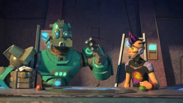 Robozuna | Mangle & Drubber Work Together to Avoid the Robot Arms | Full Episodes - S2/Ep1 смотреть онлайн