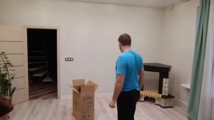 Собираем камин.Нам нравится