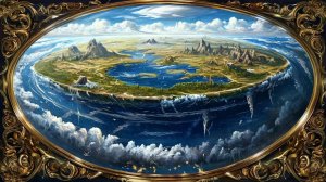 круглая земля или плоский Мидгард.