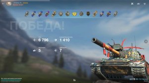 Игра Танки Блиц | WZ-114 Чжулун | Бой на Мастера | Морской Рубеж | Tanks Blitz