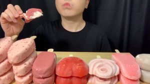 ASMR MAGNUM FRUIT CHOCOLATE ICE CREAM DESSERT MUKBANG NUTELLA es krim sorveteアイスクリーム매그넘 아이스크림 누텔라 먹