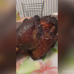 Когда хочется чего-то вкусного: рулька в пиве Очень вкусно!