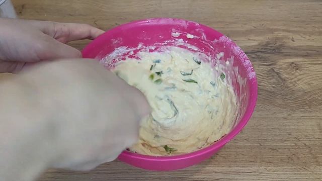 Сырные панкейки на кефире