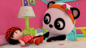Мисс Полли Имел Долл | Дошкольные рифмы | Baby Bao Panda | 3D Song for Baby | Miss Polly Had a Doll