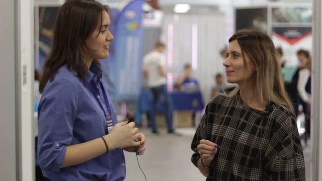 Представитель компании iVoice - Про профессии 
будущего для школьников