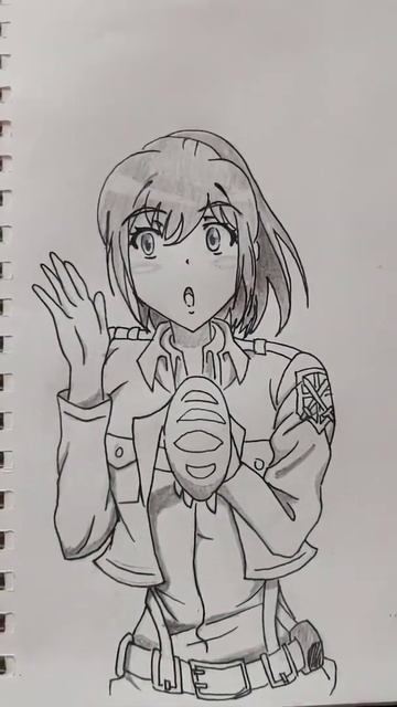 Attack on Titan Sasha Braus low cost sketch