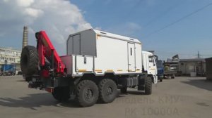 Передвижная мастерская ПАРМ КАМАЗ 43118 с КМУ Palfinger РК 10000 А