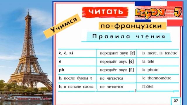 Урок 5 правила чтения смотреть онлайн