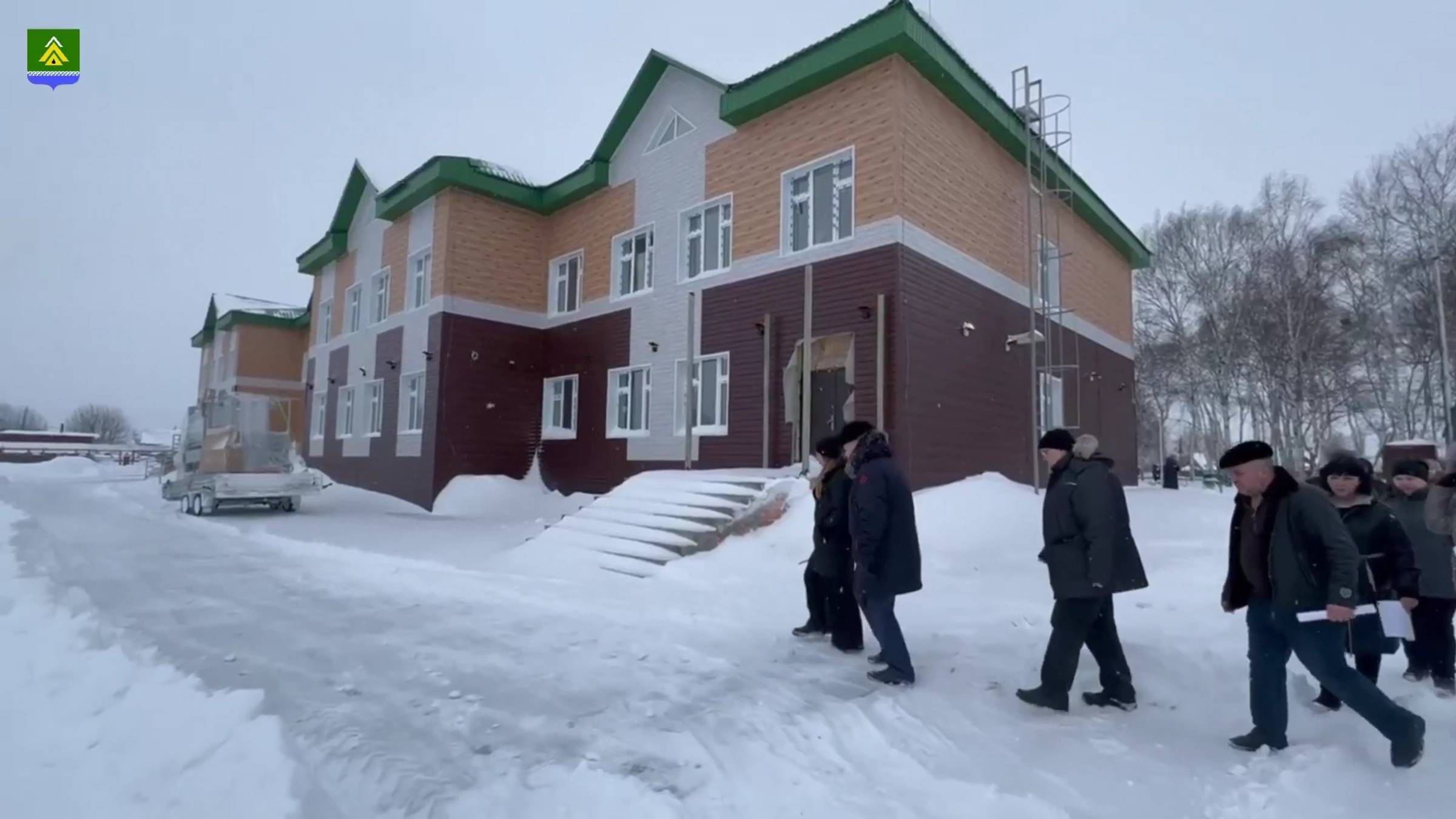 В Ларьяке строят культурно-образовательный комплекс