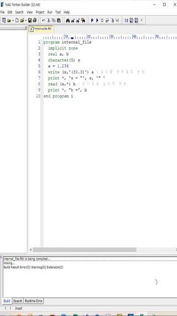 05  Fortran Tip, How to converse numeric and character