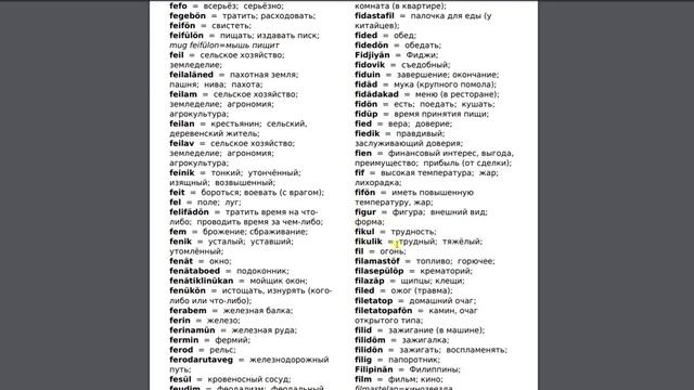 Озвучиваю словарик Волапюка, ч2 Volapük - Rusänapük смотреть онлайн