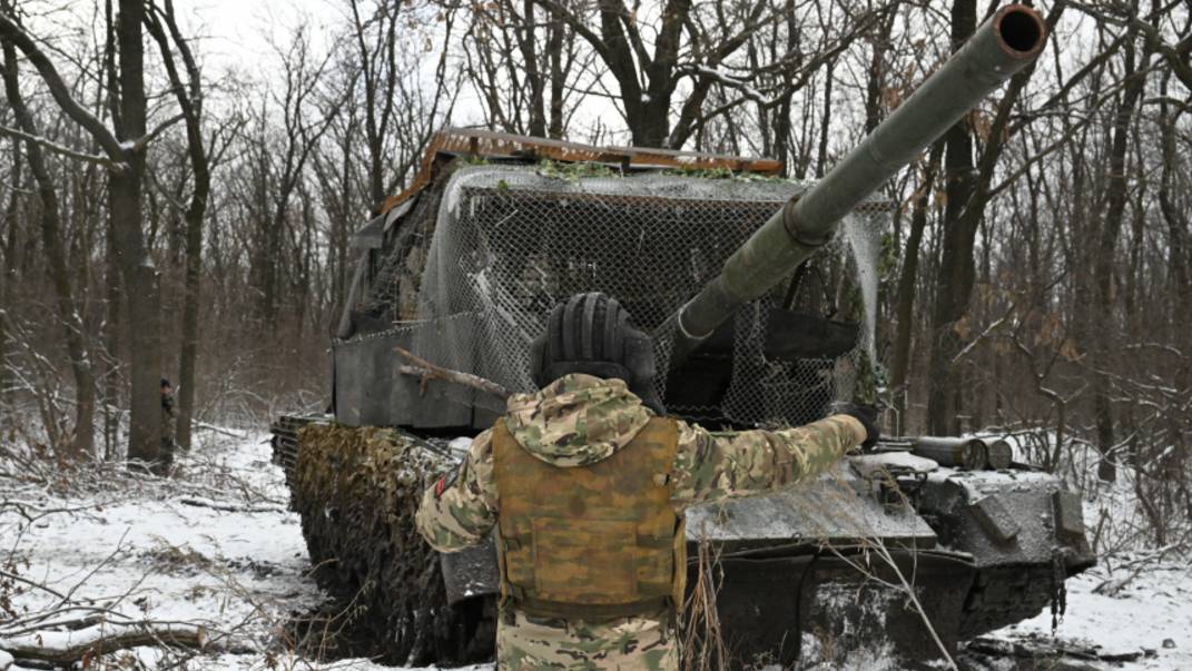 Т-80БМ разнес опорник ВСУ. Лучшее видео из зоны СВО