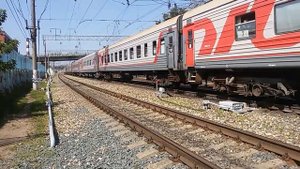 ТЭП70-0500 с поездом №360 Калининград - Адлер
