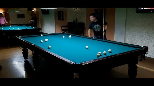 Нечаянный шар в партии по комбинированной пирамиде смотреть онлайн