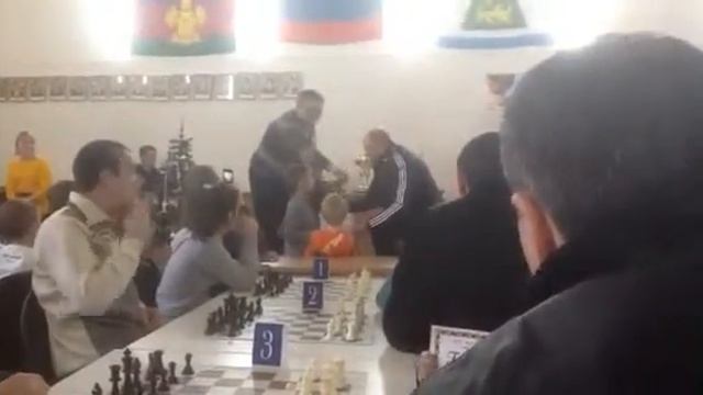 Новогодний шахматный турнир в Северской