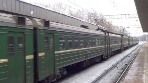 Электропоезд ЭД4М-0347, платформа Карачарово