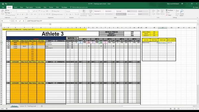 Track Total Load, Sets and Reps - Strength Coach Tutorials #11 смотреть онлайн