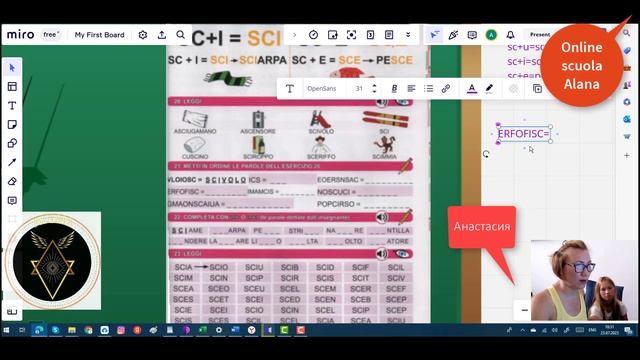 Урок 6. Итальянский язык для начинающих. Буквосочетание sc (мягкий звук = ш) смотреть онлайн