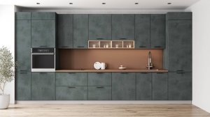 Кухонный гарнитур «Фенис» Палм Грин - Фабрика Мебели "Амелия-Волга"