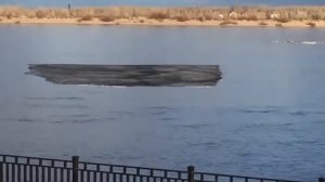 Плавающий асфальт в Волгограде