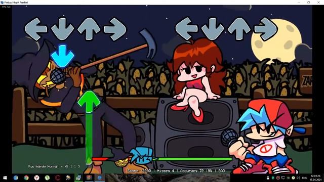 Friday night funkin vs Kris перевидите на Русский=)+мод смотреть онлайн