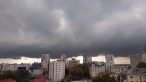 Гроза в Перми осенью, WOW!